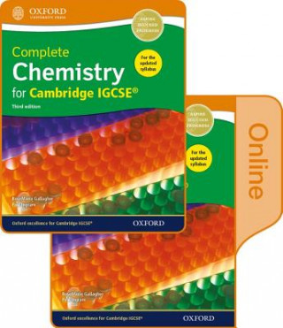 Könyv Complete Chemistry for Cambridge IGCSE (R) Print and Online Student Book Pack Rosemarie Gallagher