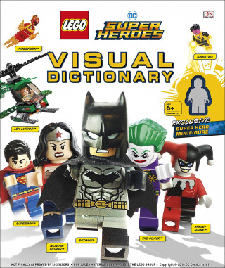 Książka LEGO DC Comics Super Heroes Visual Dictionary Elizabeth Dowsett