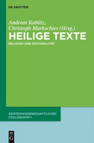 Könyv Heilige Texte Andreas Kablitz