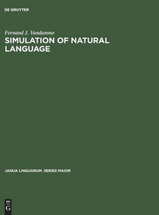 Kniha Simulation of natural language Fernand J. Vandamme