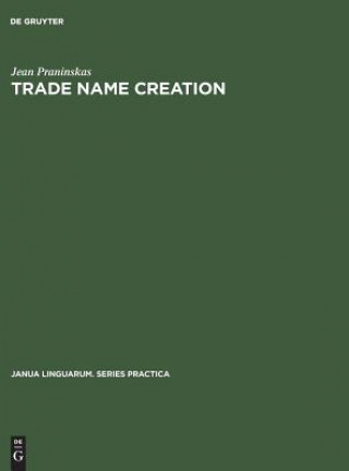 Könyv Trade name creation Jean Praninskas