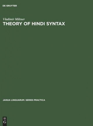 Kniha Theory of Hindi syntax Vladimír Miltner