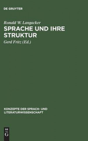 Knjiga Sprache und ihre Struktur Ronald W Langacker