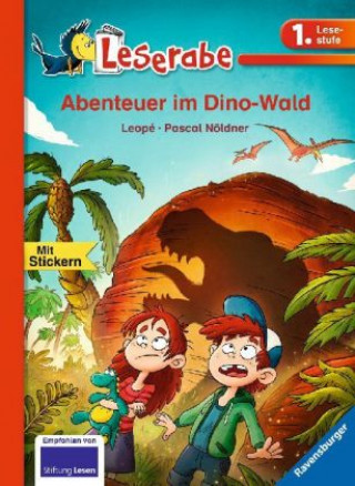 Carte Abenteuer im Dino-Wald - Leserabe 1. Klasse - Erstlesebuch für Kinder ab 6 Jahren Leopé