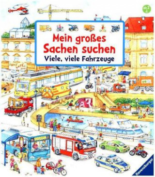 Könyv Mein großes Sachen suchen: Viele, viele Fahrzeuge Susanne Gernhäuser