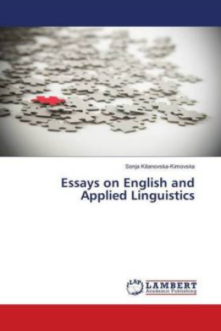 Book Essays on English and Applied Linguistics Sonja Kitanovska-Kimovska