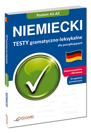 Kniha Niemiecki Testy gramatyczno leksykalne A1-A2 Chabros Eliza