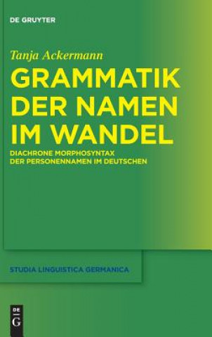 Boek Grammatik der Namen im Wandel Tanja Ackermann