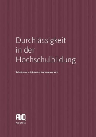 Kniha Durchlässigkeit in der Hochschulbildung AQ Austria