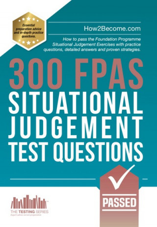 Kniha 300 FPAS Situational Judgement Test Questions How2Become