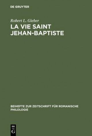 Książka vie Saint Jehan-Baptiste Robert L. Gieber