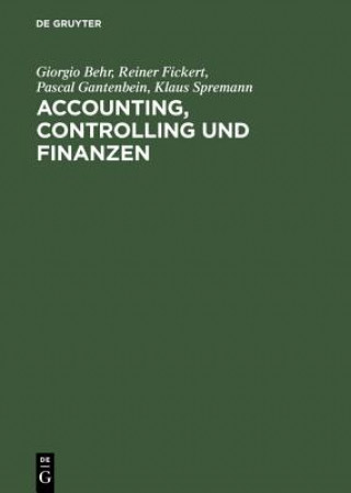 Kniha Accounting, Controlling und Finanzen Giorgio Behr