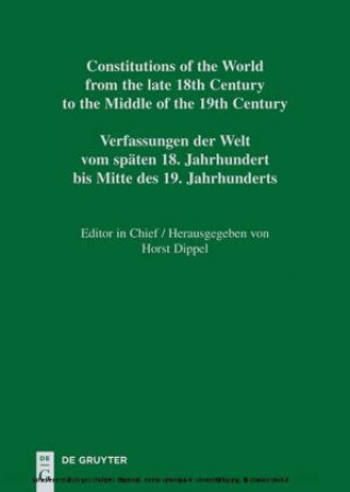 Carte Constitutions of the World from the late 18th Century to the Middle of the 19th Century, Vol. 13, Constitutional Documents of Portugal and Spain 1808- Antonio Barbas Homem