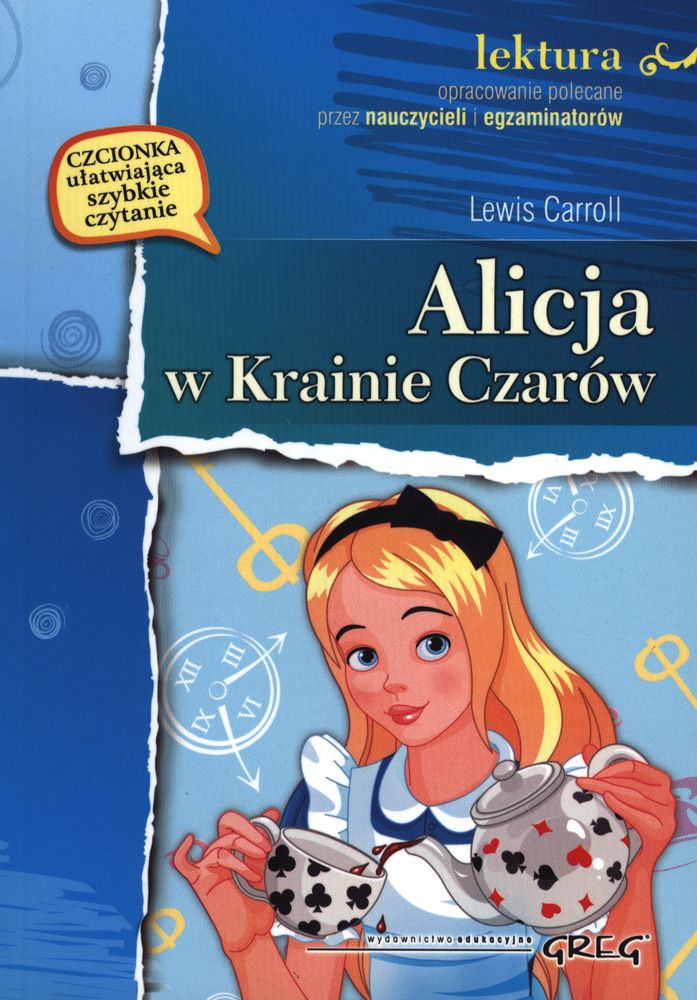 Kniha Alicja w Krainie Czarów Carroll Lewis