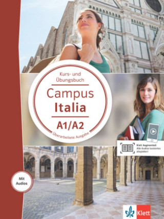 Carte Campus Italia A1/A2. Kurs- und Übungsbuch mit Audios für Smartphone/Tablet Rosa Errico