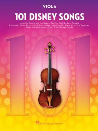 Książka 101 Disney Songs: For Viola Hal Leonard
