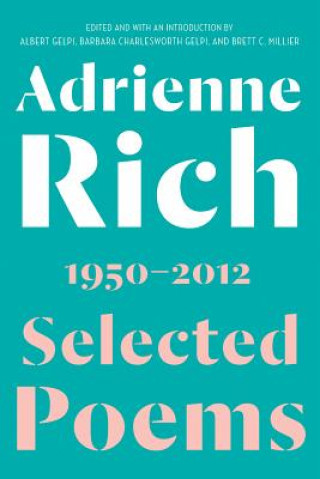 Kniha Selected Poems Adrienne Rich