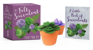 Książka Felt Succulent Crafting Kit Nicole Miyuki Santo