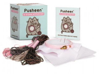 Játék Pusheen: A Cross-Stitch Kit Claire Belton