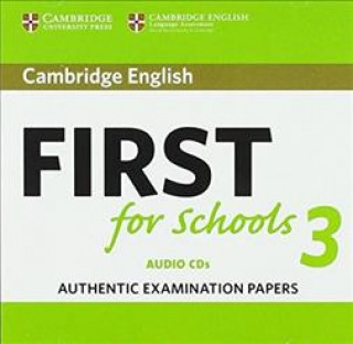 Audio Cambridge English First for Schools 3 Audio CDs 