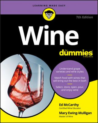 Kniha Wine For Dummies, 7e Ed McCarthy