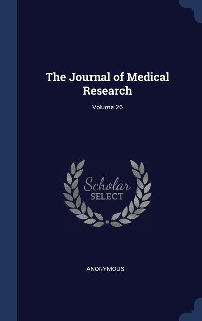 Kniha THE JOURNAL OF MEDICAL RESEARCH; VOLUME 