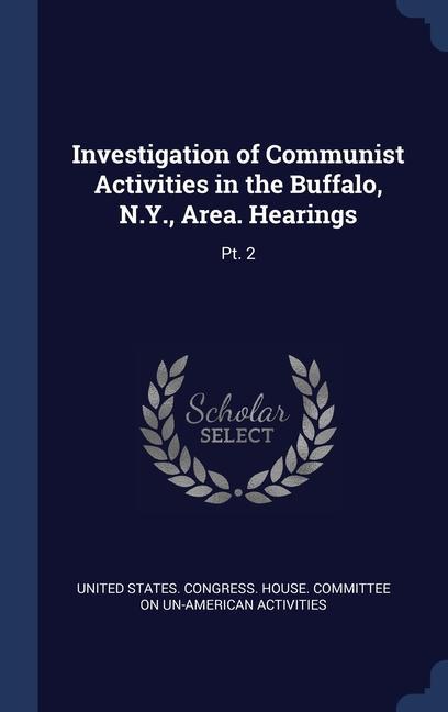 Buch INVESTIGATION OF COMMUNIST ACTIVITIES IN UNITED STATES. CONGR