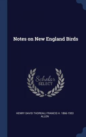 Książka Notes on New England Birds Henry David Thoreau