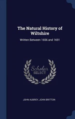Carte Natural History of Wiltshire John Aubrey
