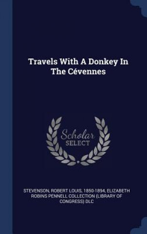 Carte Travels with a Donkey in the C'Vennes Robert Louis Stevenson