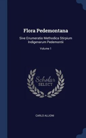 Carte Flora Pedemontana Carlo Allioni
