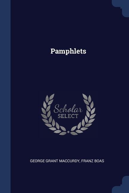 Βιβλίο PAMPHLETS GEORGE GRA MACCURDY