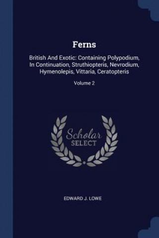 Książka FERNS: BRITISH AND EXOTIC: CONTAINING PO EDWARD J. LOWE