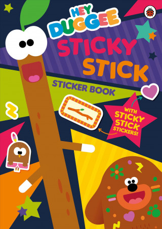 Книга Hey Duggee: Sticky Stick Sticker Book Hey Duggee