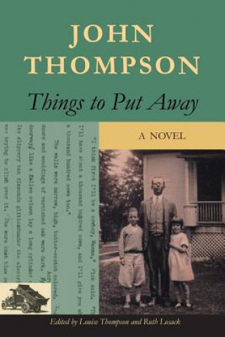 Boek Things to Put Away John Thompson