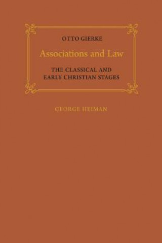 Carte Associations and Law OTTO GIERKE