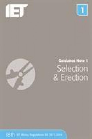 Kniha Guidance Note 1: Selection & Erection IET