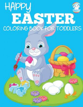 Kniha Happy Easter Coloring Book for Toddlers DP KIDS