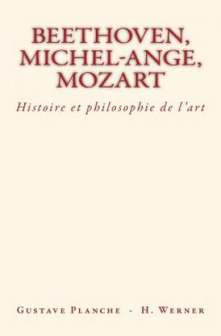 Carte Beethoven, Michel-Ange, Mozart: Histoire et philosophie de l'art Gustave Planche