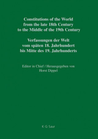 Buch Constitutional Documents of Belgium, Luxembourg and the Netherlands 1789-1848 Fred Stevens