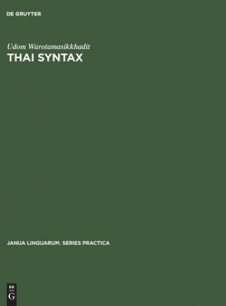 Książka Thai Syntax Udom Warotamasikkhadit