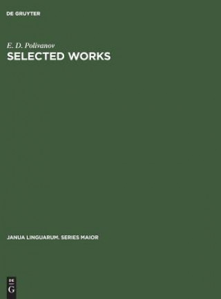 Knjiga Selected Works E. D. Polivanov