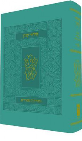 Carte Koren Classic Siddur, Sepharadim, Compact Flex, Turquoise Koren Publishers
