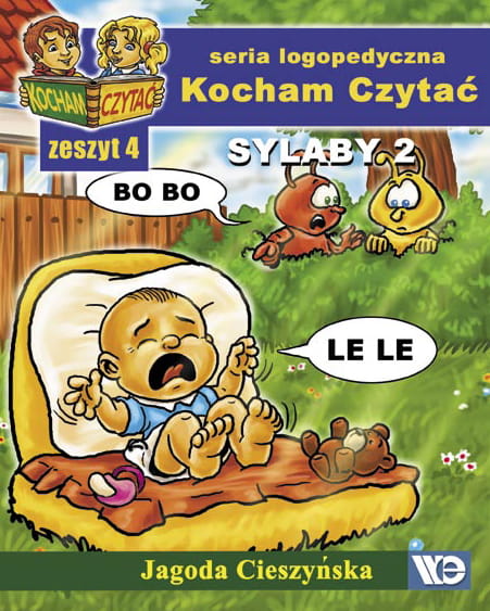 Книга Kocham Czytać Zeszyt 4 Sylaby 2 Cieszyńska Jagoda