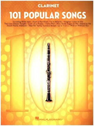 Nyomtatványok 101 Popular Songs -For Clarinet- 