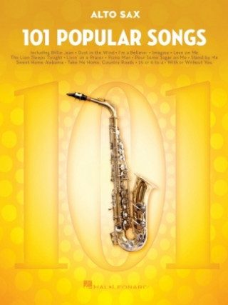 Tlačovina 101 Popular Songs -For Alto Saxophone- 