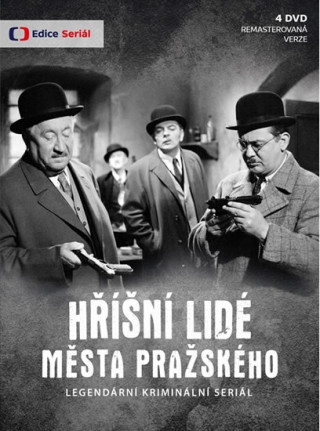 Video Hříšní lidé Města pražského (reedice) - 4 DVD neuvedený autor