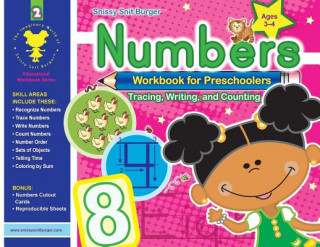 Libro Snissy Snit Burger(tm) Numbers Workbook for Preschoolers Joyce Ann Evans
