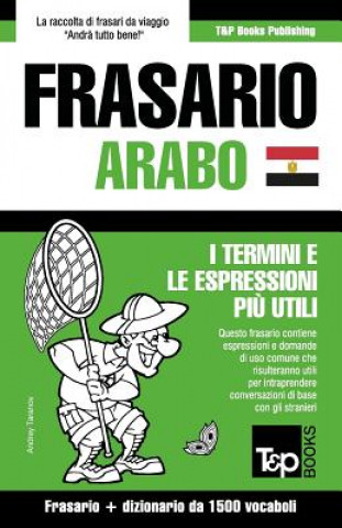 Kniha Frasario Italiano-Arabo Egiziano e dizionario ridotto da 1500 vocaboli Andrey Taranov