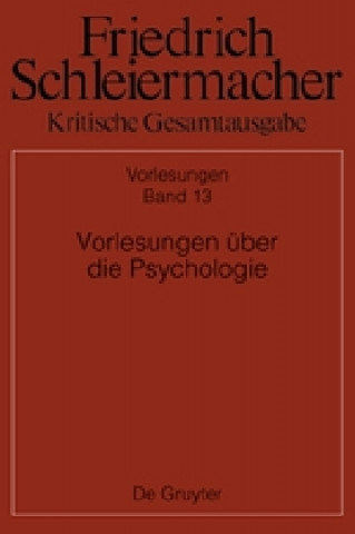 Książka Vorlesungen über die Psychologie Dorothea Meier